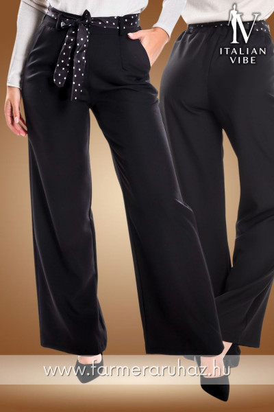 Italian Vibe női nadrág övvel 2530109