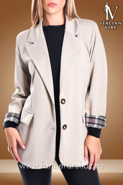 Italian Vibe női hosszított zakó 2530283