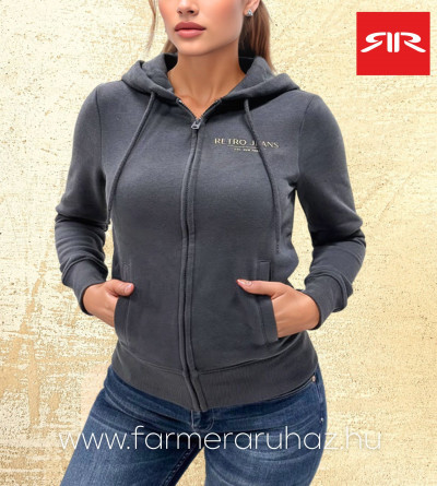 RetroJeans női jogging felső (Christina Zip) 252201