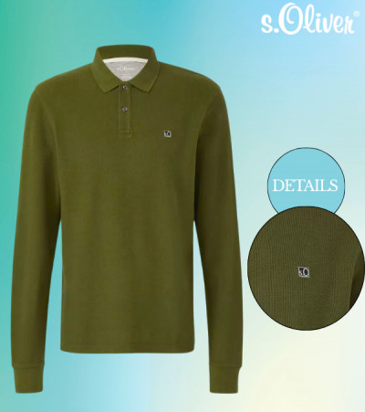 S.Oliver férfi hosszú ujjú felső 261008