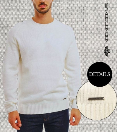 SaxooLondon férfi pulóver (Offort) 252050