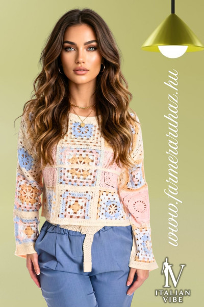Italian Vibe női horgolt felső 2610141