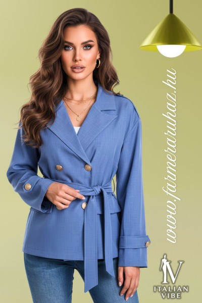 Italian Vibe női öves zakó 2610085