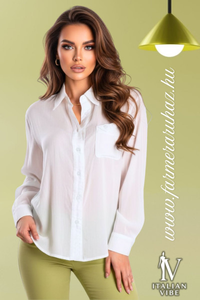 Italian Vibe női zsebes ing 2610211