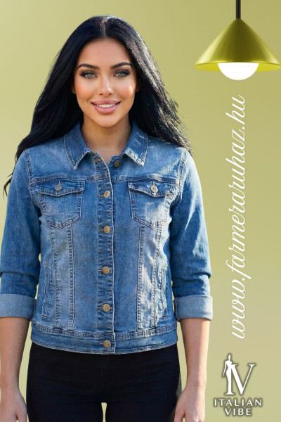 Italian Vibe női farmer dzseki 2610034