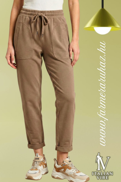 Italian Vibe női pamut nadrág 2610009
