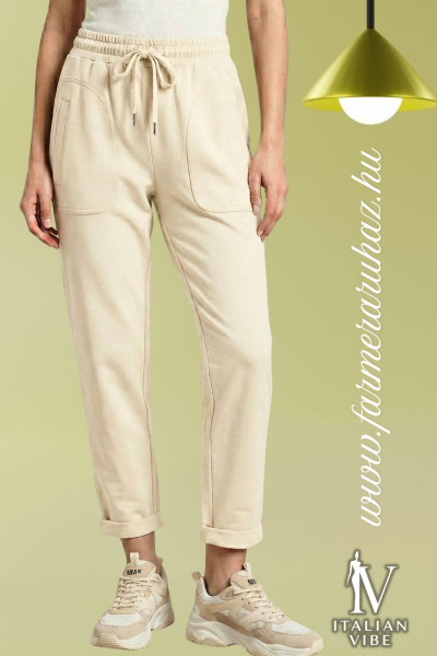 Italian Vibe női pamut nadrág 2610010