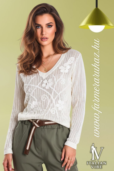 Italian Vibe női horgolt felső 2610177