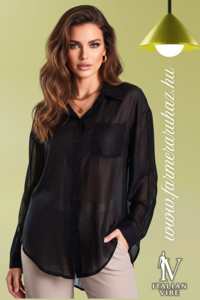 Italian Vibe női csipke betétes ing 2610195