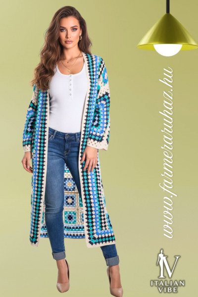 Italian Vibe női horgolt kardigán 2610142