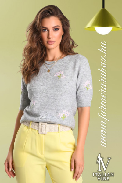 Italian Vibe női gyapjú tartalmú kötött felső 2610164