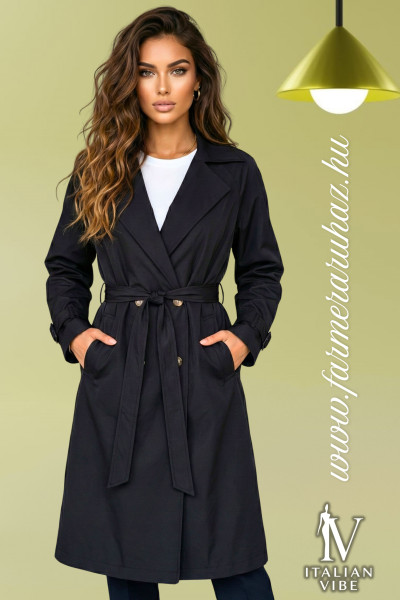 Italian Vibe női hosszú kabát 2610204