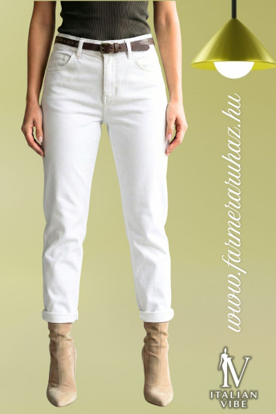 Italian Vibe női öves nadrág 2610025