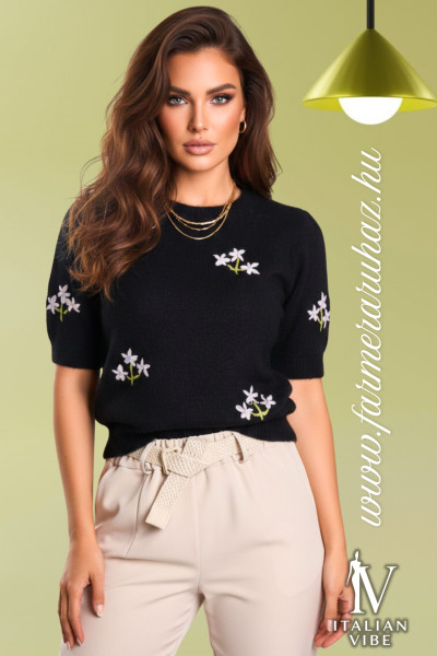 Italian Vibe női gyapjú tartalmú kötött felső 2610162