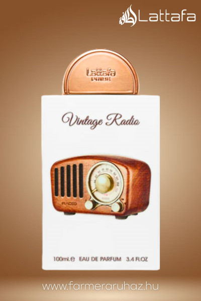 Lattafa férfi parfüm (Lattafa Pride Vintage Radio EDP U 100 ml) ARP036