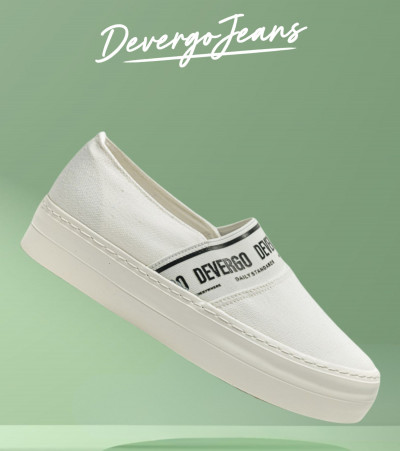 DevergoJeans női slip-on cipő (Havana) 261088