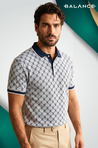 Balance férfi póló (Bjaquard) 261017