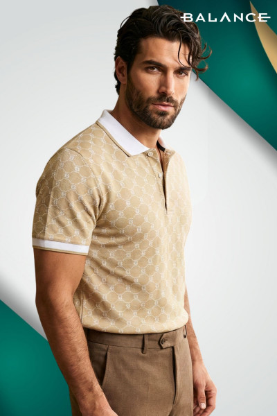 Balance férfi póló (Bjaquard) 261018