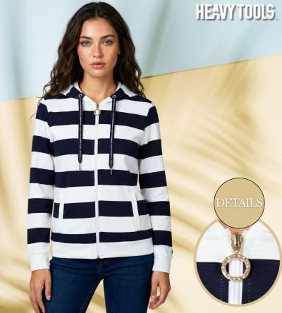 Heavy Tools női cipzáras kapucnis felső (Siba) 261009