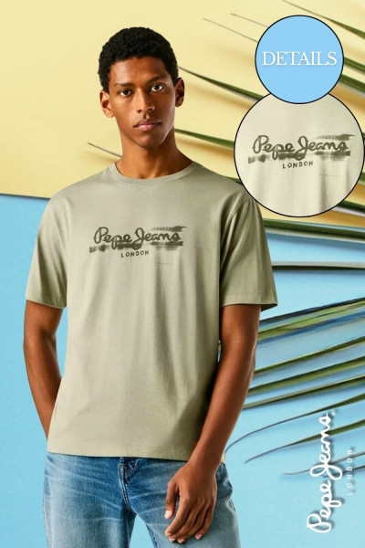 Pepe Jeans férfi póló (Seasonal Logo Fantasy) 261008