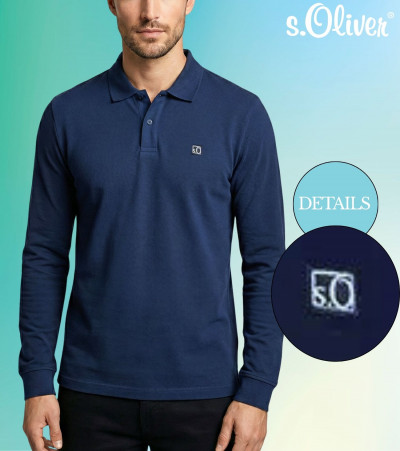 S.Oliver férfi hosszú ujjú felső 261009