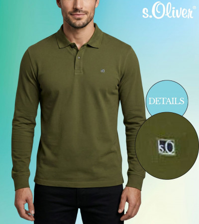 S.Oliver férfi hosszú ujjú felső 261008