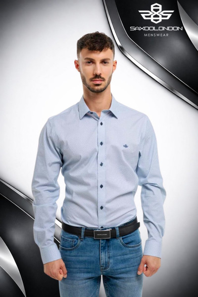SaxooLondon férfi ing (Regnant Folls) 261004