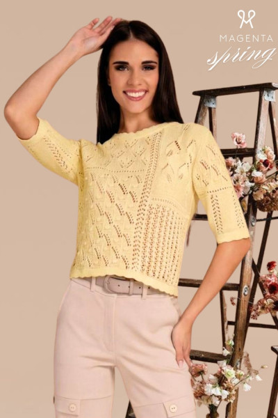 Magenta kötött felső (MG261119)