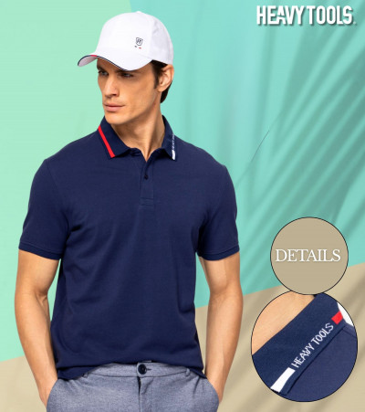 Heavy Tools férfi galléros póló (Dimora) 261240