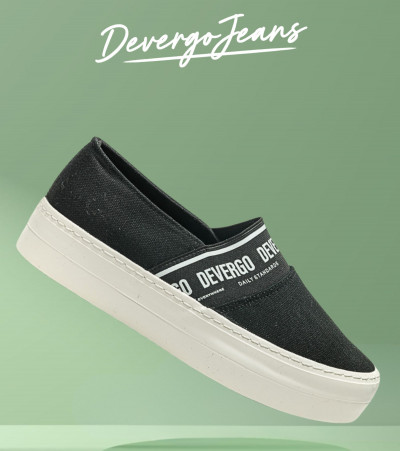 DevergoJeans női slip-on cipő (Havana) 261095