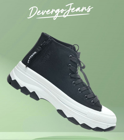 DevergoJeans női magasszárú platform tornacipő (Robin) 261205