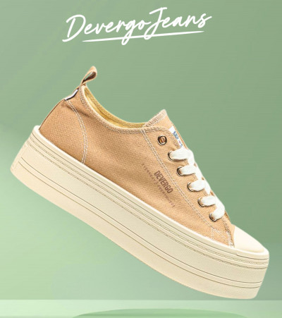 DevergoJeans női platform tornacipő (Hadley) 261207