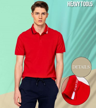 Heavy Tools férfi galléros póló (Dimora) 261241