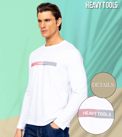 Heavy Tools férfi hosszú ujjú póló (Canaro) 261249
