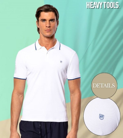 Heavy Tools férfi ingpóló (Dermos26) 261365