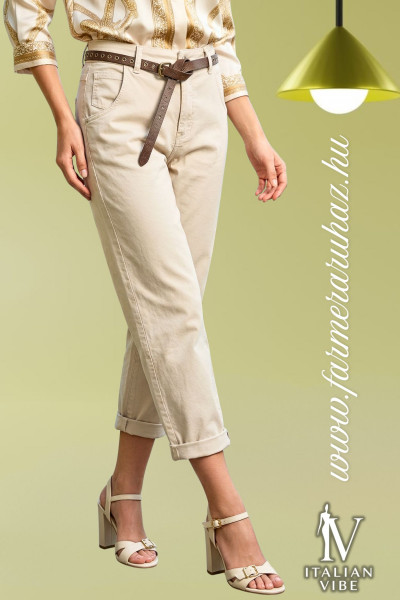 Italian Vibe női nadrág övvel (2620035)