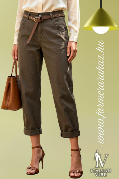 Italian Vibe női nadrág övvel (2620036)