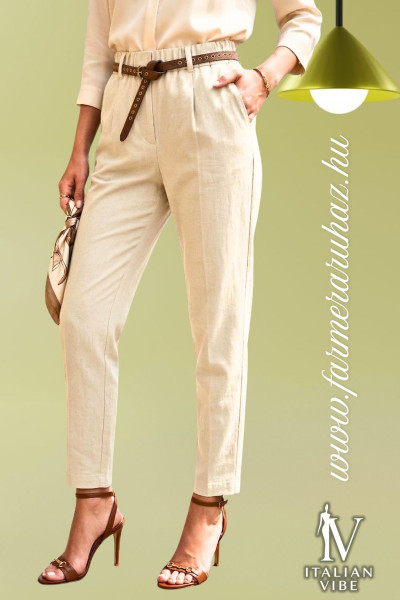 Italian Vibe női nadrág övvel (2620033)