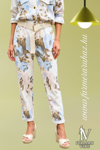 Italian Vibe női nadrág övvel (2620021)