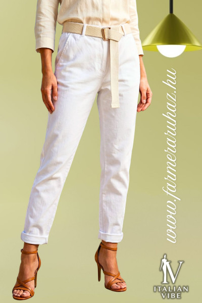 Italian Vibe női öves nadrág (2620016)