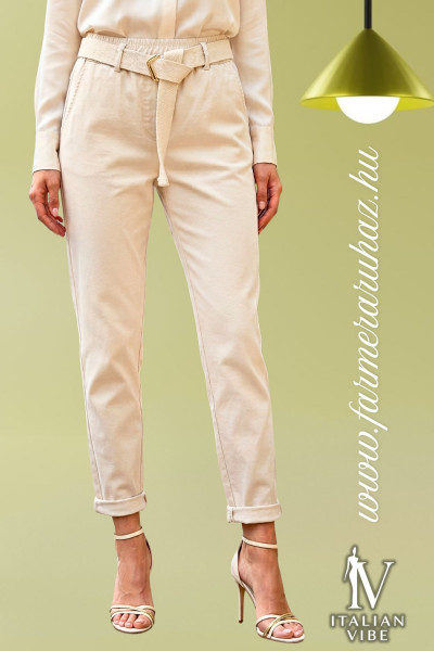 Italian Vibe női öves nadrág (2620017)