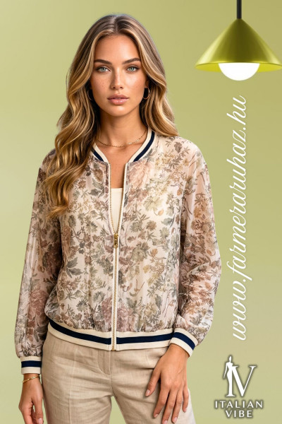 Italian Vibe női zippes felső (2620093)