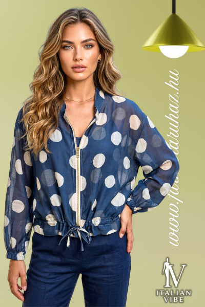 Italian Vibe női zippes felső (2620098)