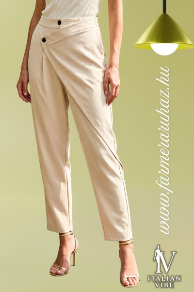 Italian Vibe női átgombolós nadrág (2620102)