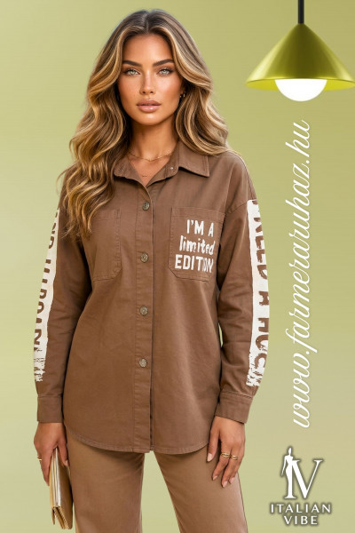 Italian Vibe női ingkabát (2620044)