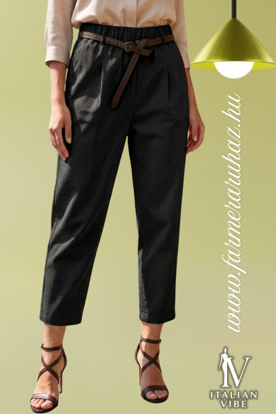  Italian Vibe női nadrág övvel (2620031)