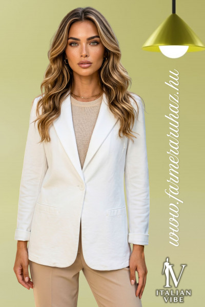 Italian Vibe női pamut zakó (2620046)