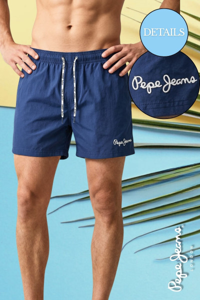 Pepe Jeans férfi úszóshort (PJ Solid Swimshort) 261111