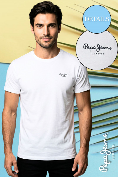Pepe Jeans férfi aláöltözet-kettő darabos csomag (Pepe T-Shirt 2P/Egységár: 5950 Ft/db)  (261088)
