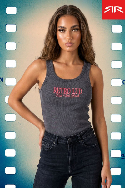 RetroJeans női ujjatlan felső (Piper) 261143